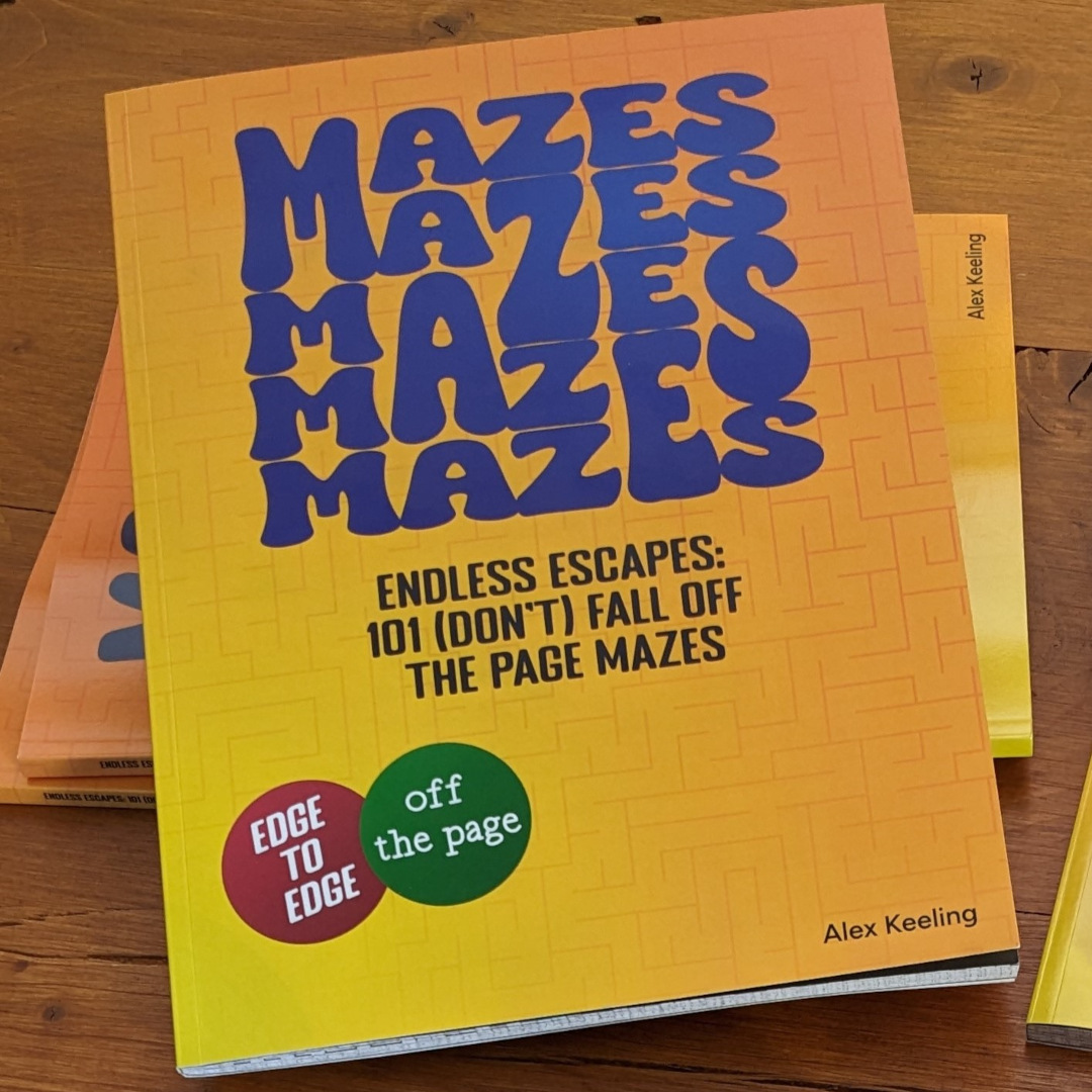 Maze book cover.